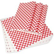 Resim 100 Yaprak Yağ Emici Kağıt Gıda Astarı Yağ Geçirmez Kağıt Sandviç Kağıt Ped Kağıt Hamburger Ambalaj Kağıdı (Yurt Dışından) 