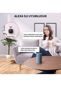 Resim ThermoPro TP90 WiFi App Kontrollü Sıcaklık ve Nem Termometresi 