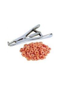 Resim Elastör Elastratör Pensi ve Boynuz Lastiği 100 Adet 