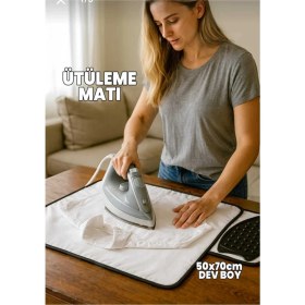 Resim Taşınabilir Ütü Matı, Seyahat ve Masa Ütüleme Için Pratik Çözüm 