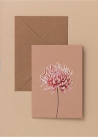 Resim The Mia Art Line Mini Tebrik Kart Seti Chrysanthemum 10x14 