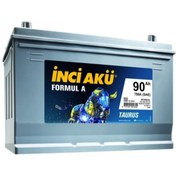 Resim İnci Akü 12v 90 Ah Formul A Akü 