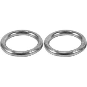 Resim Kagen M4 x 30MM Paslanmaz Çelik Çemberleme Kaynaklı Yuvarlak O Halkalar 10 Adet (Yurt Dışından) 