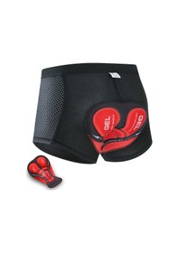 Resim Yystore Bisiklet Forması Şortları Martin Fox-48720 Nefes Alabilen Evrensel Stil Kırmızı - Siyah 
