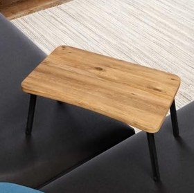 Resim Dellaks Laptop Sehpası Seyyar Kahvaltı Masası Katlanır Çalışma Sehpası Atlantik Çam 