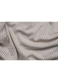 Resim Büyük Petek Model Vizon Renk Tek Kanat Hazır Dikilmiş Pileli Fon Perde 75 260 Cm Vizon 