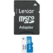 Resim Lexar 16GB microSDHC Class 10 45mb/s Hafıza Kartı (adaptörlü) LSDMI16GBBEU300A 