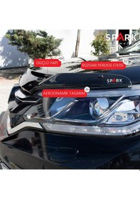 Resim Honda Cr-v 2013-2018 Yıl Aralığı Uyumlu Kaput Rüzgarlık 4mm Siyah 