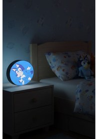 Resim Bluey Tasarımlı Dekoratif Aydınlatma Gece Lambası Çok Renkli 