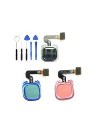 Resim Samsung Uyumlu A9 A920 Tuş Bordu Blue Tamir Seti !!! 