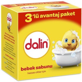 Resim Dalin Klasik Bebek Sabunu 3 x 100g 