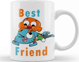 Resim Gumball & Darwin Best Friend Kupa Bardak Porselen 