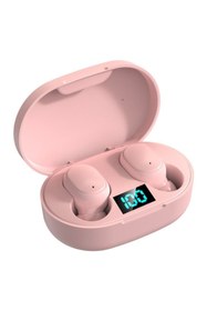 Resim Favors Dots E6s Bluetooth Kulaklık Hd Ses Extra Bass Yüksek Mikrofon Kalitesi Pembe Uyumlu 