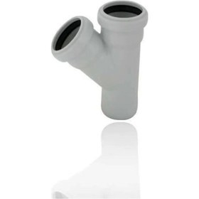 Resim Fırat Y Çatal Tek Çatal Pvc Pis Su Boru 50X50 1 Adet 