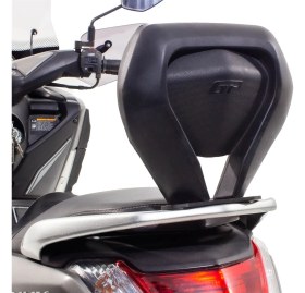 Resim GP Kompozit Yamaha NMAX 125 / 155 2015-2026 Uyumlu Spor Sissy Bar Siyah 