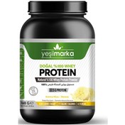 Resim Yeşilmarka Doğal Whey Protein Tozu - Anamur Muzu 748 Gr 