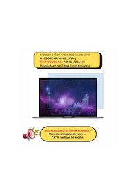 Resim Apple Uyumlu MacBook Air 15 İnç M2-m3 Ekran Koruyucu Mavi Işık Filtresi Touchıd'li Air A2941 A3114 İle Anti Blue Ray 
