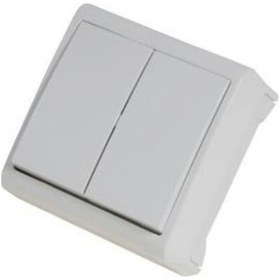 Resim Viko Vera Beyaz Sıva Üstü Komütatör - 90681002 