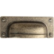 Resim System Antik Saten Mat 32 mm Düğme Mobilya Kulpu (SY4534 0032 ABM) 