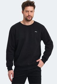 Resim KONNOR IN Erkek Sweatshirt Siyah 