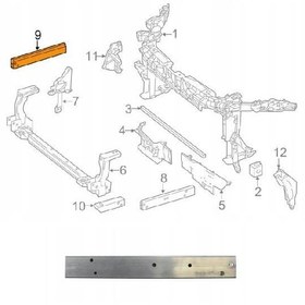 Resim Mercedes W246w176 Ön Panel Braketi Alüminyum Sağ 2013 Sonrası Uyumlu 