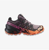 Resim Salomon Speedcross 6 Gore Tex Kadın Mor Koşu Ayakkabısı L47465700 Mor 