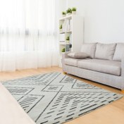 Resim Bahariye Grande Kalite Halı - Krem / Gri - 120x180 cm 