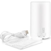 Resim 7 Renk Gece Işığı USB Şarj Hava Ultrasonik Nemlendirici Aromaterapi Esansiyel Yağ Difüzörü Ev Araba Ofisi (Yurt Dışından) 