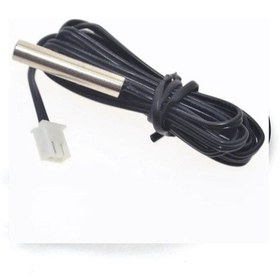 Resim 100Cm Kablolu Su Geçirmez 10K Ntc Sensör Isı Sıcaklık Prob 