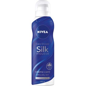 Resim Nivea Silk Mousse Creme Care Banyo Köpüğü 200Ml 