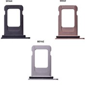Resim iPhone Xs Uyumlu Sim Tepsisi Sim Kart Yuvası 