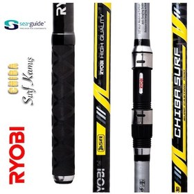 Resim Ryobi Chiba 3 Parça 4.20m 100-300gr Surf Olta Kamışı 