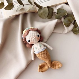 Resim Amigurumi Denizkızı Bebek 
