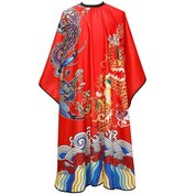 Resim Suntek Salon Önlüğü Şef Kolay Temizlenebilir Kırmızı 