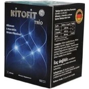 Resim Kitofit Trio Kitosan L-karnitin Krom Pikolinat 60 Kapsül 