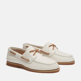 Resim Timberland Classic Boat Boat Shoe Kadın Krem Tekne Ayakkabısı Tb0a2q9xetd1 
