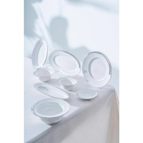 Resim Acar Corine Silver 6 Kişilik 37 Parça Kahvaltı Takımı 