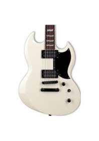 Resim Esp Ltd Lvıper256ow Viper 256 Olympic White Sg Tarzı Klasik Beyaz Rock Gitarı 