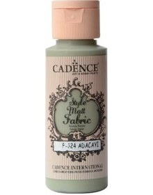 Resim Cadence Sytle Matt Kumaş Boyası 59 ML F-624 Adaçayı 