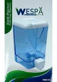 Resim Wespa Plastik Şeffaf Köpük Sabun Dispenseri 1000 ml. x 10 Adet 