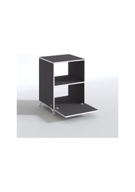 Resim Kenzlife ocak dolabı ayşe gri 85*60*57 mutfak modül mini fırın mikrodalga banyo ofis modül 