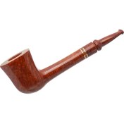 Resim Şahin Rose Club 9mm. Filtreli Briar Saplı Pipo 