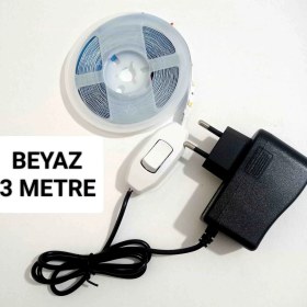 Resim Cata Anahtarlı Adaptörlü Şerit LED 