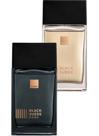 Resim Avon Black Suede Ve Black Suede Dark Erkek Parfüm Paketi 