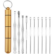 Resim Moveevo 10 Adet Kulak Kiri Temizleme Kiti Kulak Temizleme Seti Kulak Kiri Temizleme Kaşığı Kulak Temizleme Kulak Temizleme 