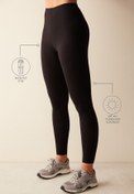 Resim Penti Siyah Yüksek Bel Toparlayıcı Miracle Slimmer Tayt 