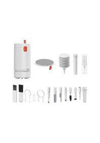 Resim Ekılıf - Cihaz Temizleme Kiti Q21 21 İn 1 Çok Fonksiyonlu Elektronik Cihaz Temizleme Kiti - Beyaz - T32319 