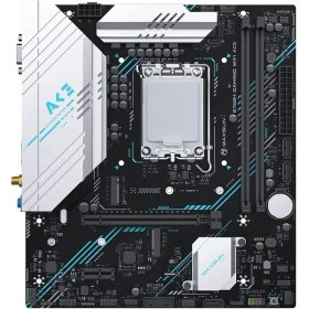 Resim Maxsun B760M Gamıng Wıfı Ace LGA1700 Ddr5 6400 Mhz M.2 HDMI Matx Intel Anakart 