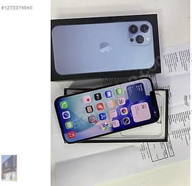 Resim Apple iPhone 13 Pro Max İkinci El TR | 256 GB | Mavi 