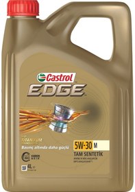Resim Castrol EDGE 5W-30 M Tam Sentetik DPF Motor Yağı 4 L 